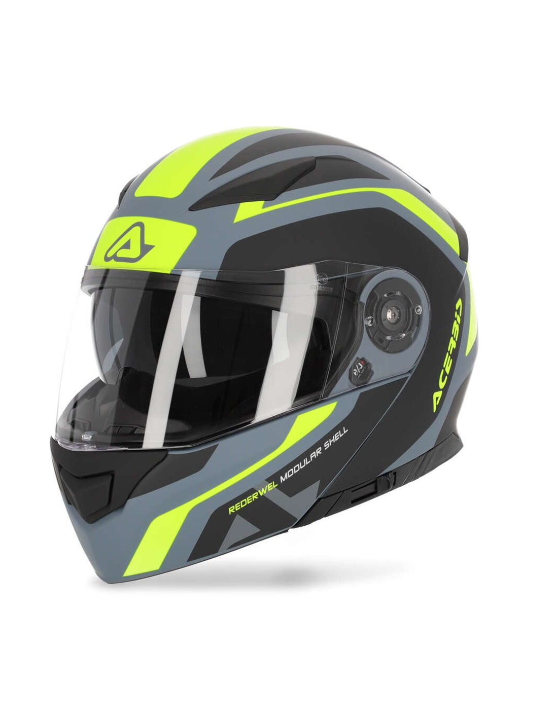  ACERBIS - REDERWEL GRIGIO/GIALLO CAPACET HELMET - SECURTEX MOTOR SL (t/a MaximoMoto)