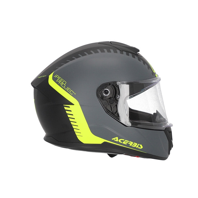  ACERBIS - KRAPON 2206 GRIGIO/GIALLO HELMET - SECURTEX MOTOR SL (t/a MaximoMoto)