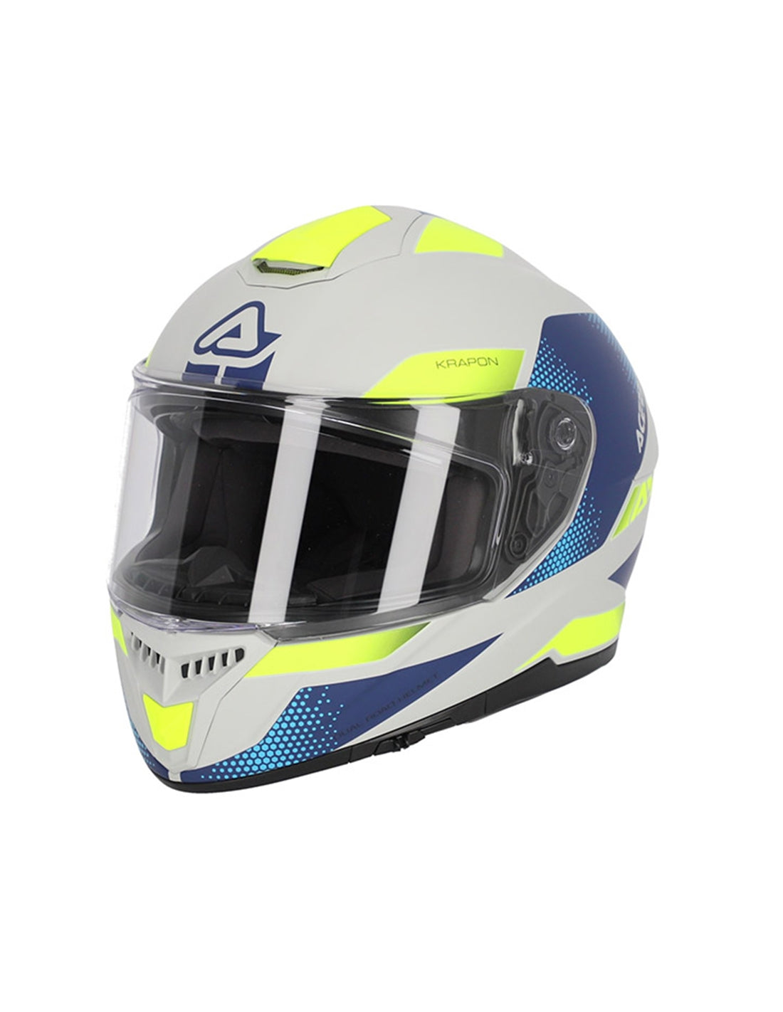  ACERBIS - HELMET KRAPON 2206 GRAY/BLUE - SECURTEX MOTOR SL (t/a MaximoMoto)