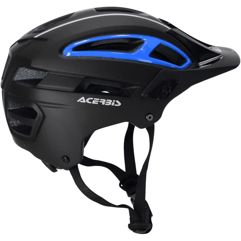  ACERBIS - DOUBLEP HELMET NERO/BLU - SECURTEX MOTOR SL (t/a MaximoMoto)