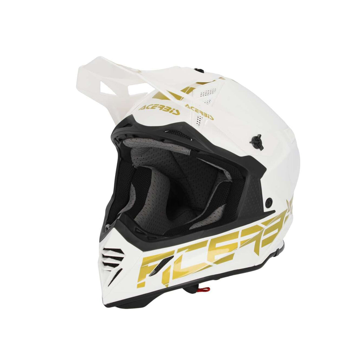  ACERBIS - HELMET X-TRACK 2206 WHITE/GOLD - SECURTEX MOTOR SL (t/a MaximoMoto)