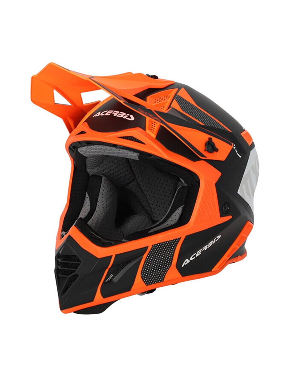  ACERBIS - HELMET X-TRACK 2206 ARANCIO FLOU / NERO - SECURTEX MOTOR SL (t/a MaximoMoto)