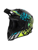  ACERBIS - STEEL CARBON HELMET 2206 TURCHESE/GIALLO FLUO - SECURTEX MOTOR SL (t/a MaximoMoto)