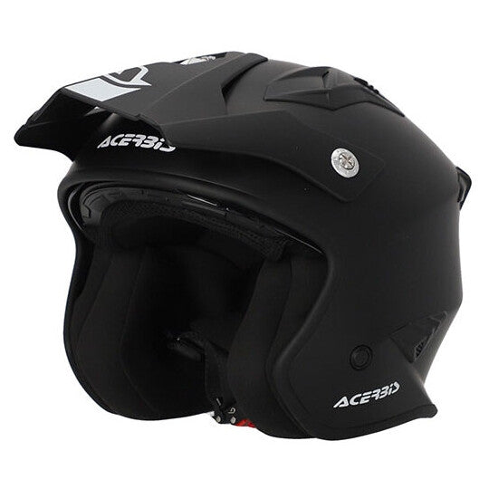  ACERBIS - ARIA 2206 NERO 2 JET HELMET - SECURTEX MOTOR SL (t/a MaximoMoto)