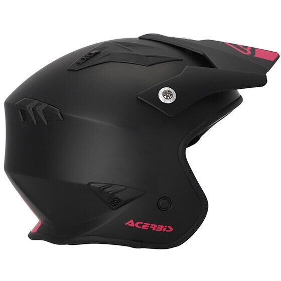  ACERBIS - JET HELMET ARIA 2206 BLACK/PINK - SECURTEX MOTOR SL (t/a MaximoMoto)