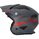  ACERBIS - JET HELMET ARIA 2206 GRAY/RED - SECURTEX MOTOR SL (t/a MaximoMoto)
