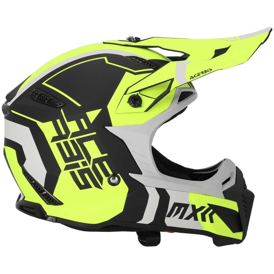  ACERBIS - PROFILE 5 HELMET NERO/GIALLO FLUO - SECURTEX MOTOR SL (t/a MaximoMoto)