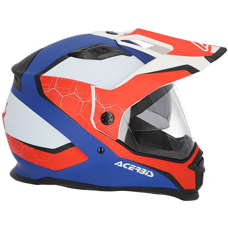  ACERBIS - REACTIVE HELMET 2206 BIANCO/BLU/ROSSO - SECURTEX MOTOR SL (t/a MaximoMoto)