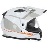  ACERBIS - REACTIVE HELMET 2206 BIANCO/GRIGIO - SECURTEX MOTOR SL (t/a MaximoMoto)