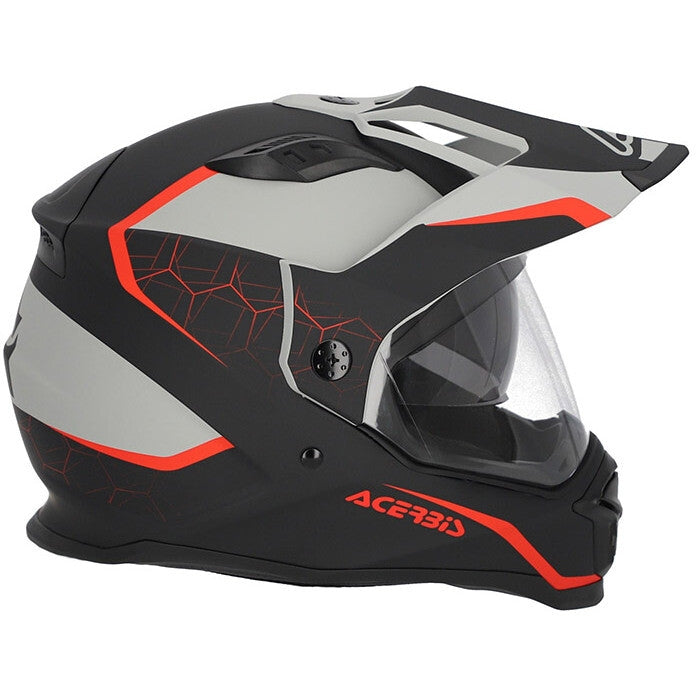  ACERBIS - REACTIVE HELMET 2206 NERO/ROSSO - SECURTEX MOTOR SL (t/a MaximoMoto)