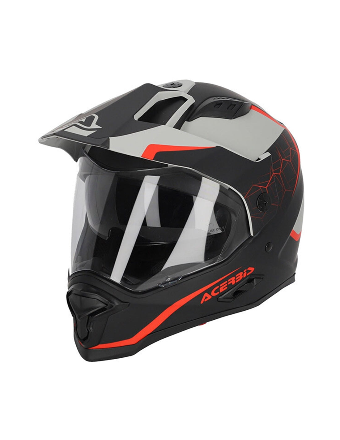  ACERBIS - REACTIVE HELMET 2206 NERO/ROSSO - SECURTEX MOTOR SL (t/a MaximoMoto)