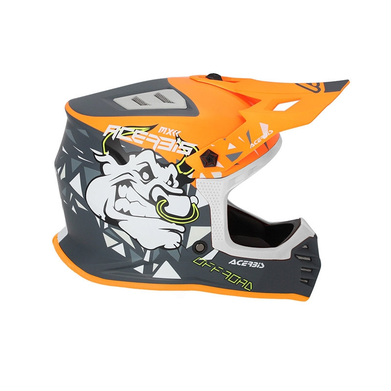  ACERBIS - PROFILE JUNIOR ARANCIO/GRIGIO HELMET - SECURTEX MOTOR SL (t/a MaximoMoto)
