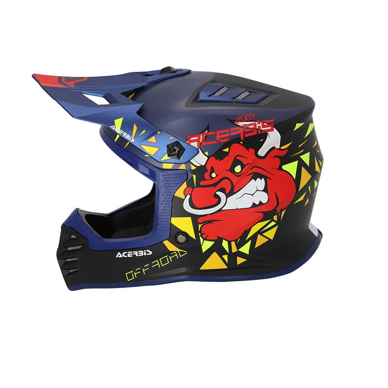  ACERBIS - PROFILE JUNIOR BLU/NERO HELMET - SECURTEX MOTOR SL (t/a MaximoMoto)