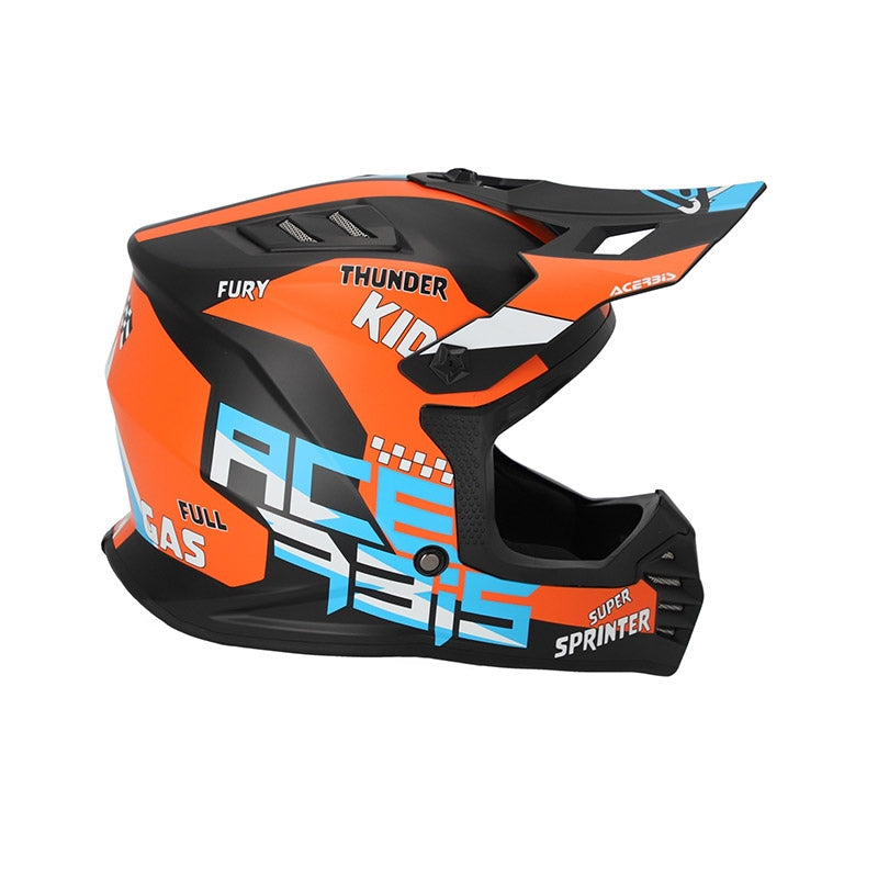  ACERBIS - PROFILE JUNIOR HELMET NERO/ARANCIO - SECURTEX MOTOR SL (t/a MaximoMoto)