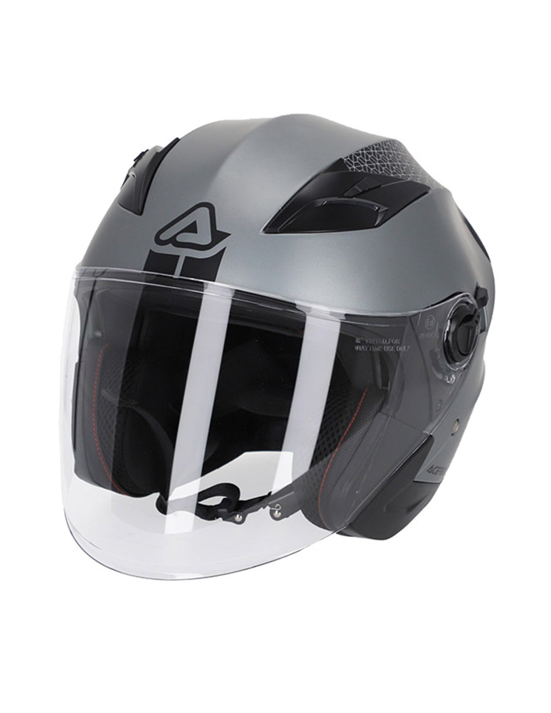  ACERBIS - FIRSTWAY 2.0 HELMET 2206 GRAY MEL. - SECURTEX MOTOR SL (t/a MaximoMoto)