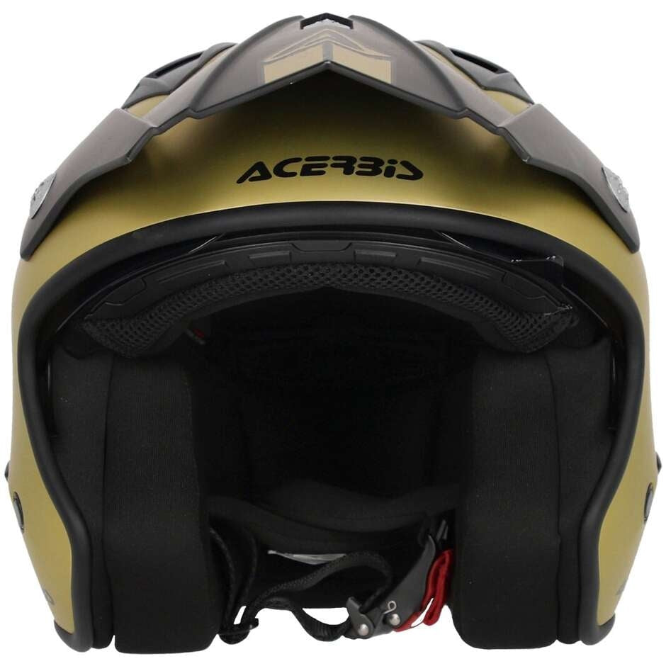  ACERBIS - ARIA METALLIC GOLD JET HELMET - SECURTEX MOTOR SL (t/a MaximoMoto)