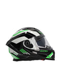  ACERBIS - X-WAY GRAPHIC NERO/GREEN HELMET - SECURTEX MOTOR SL (t/a MaximoMoto)