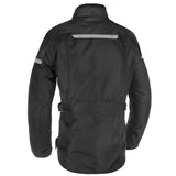 Spartan Long WP Men's Motorbike Jacket Black back pic