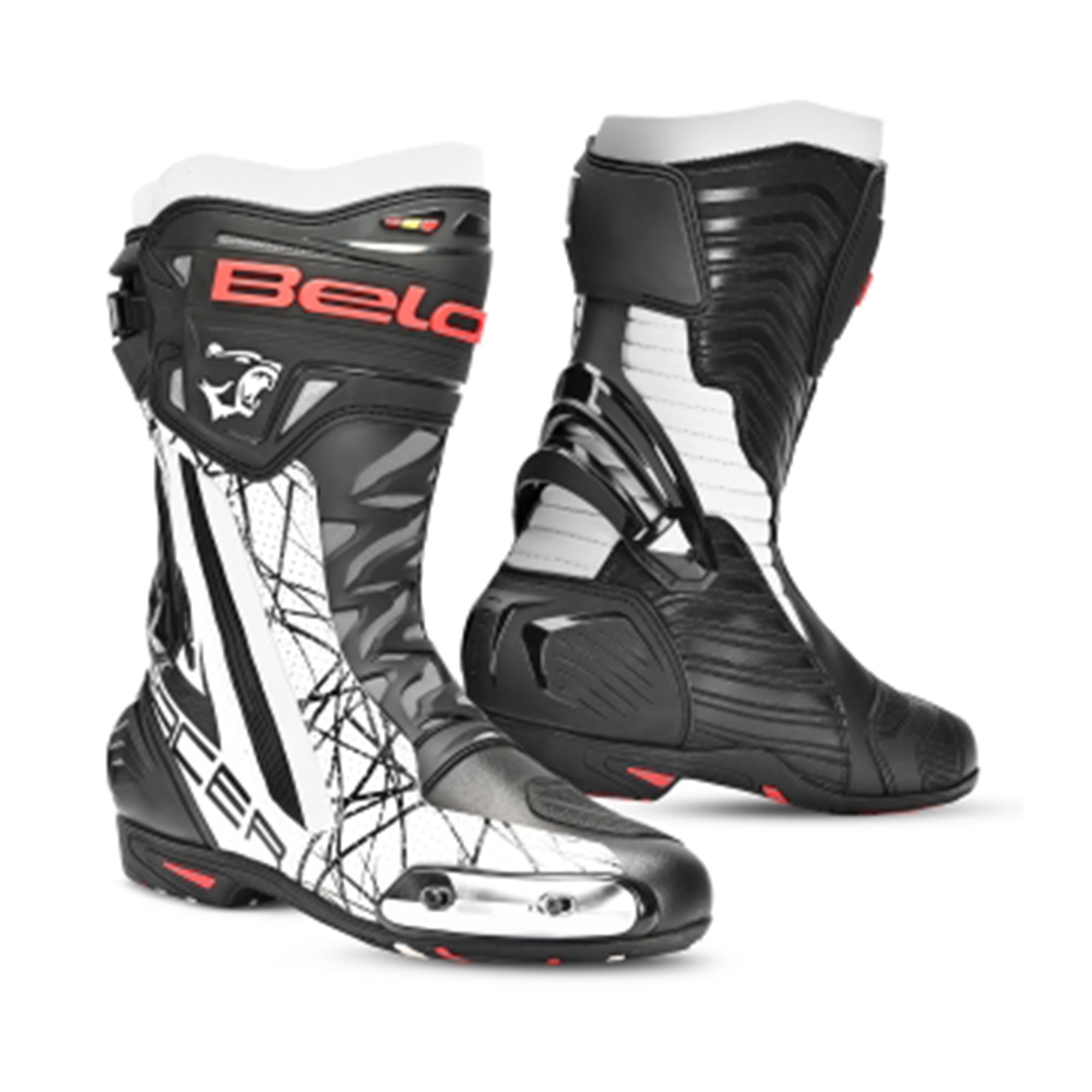 BELA Botas Air Rider GP-1 Racing Boot Negro/Blanco - SECURTEX MOTOR S.L (t/a MaximoMoto)