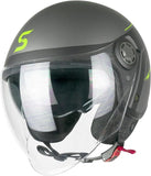 1SHG ZEN CITY Antracite Giallo fluo satin - SECURTEX MOTOR SL (t/a MaximoMoto)