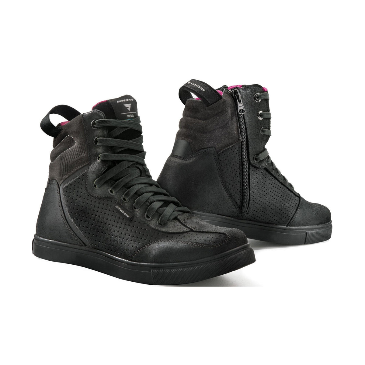  SHIMA REBEL LADY BOOT BLACK - SECURTEX MOTOR SL (t/a MaximoMoto)