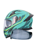  SHIRO HELMET KATANA SHARP MATTE GREEN - SECURTEX MOTOR SL (t/a MaximoMoto)