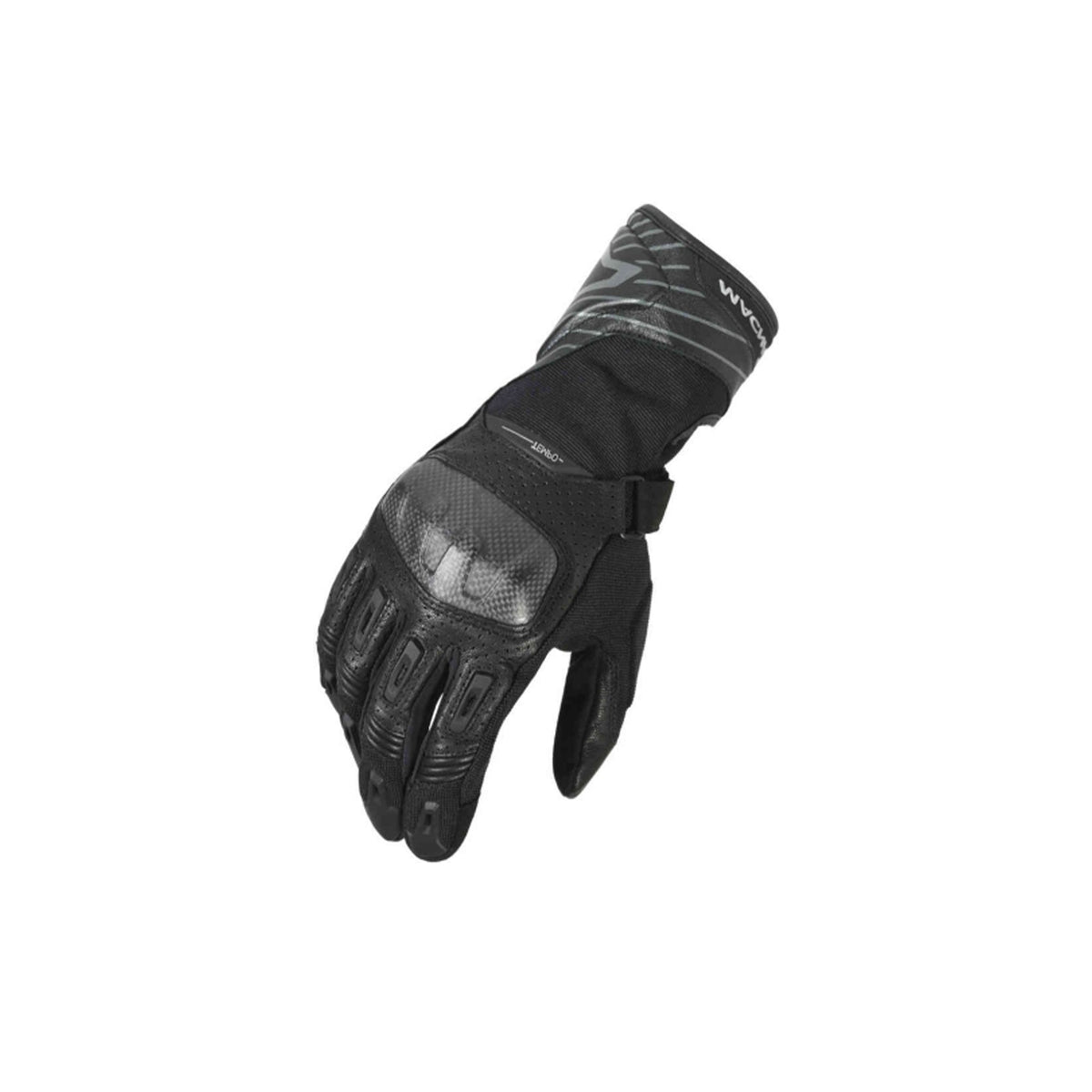  Macna Tempo Perforated Gloves Black - SECURTEX MOTOR SL (t/a MaximoMoto)