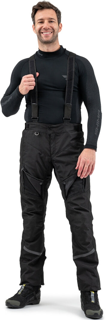 SHIMA RUNNER MEN TOURING MOTORCYCLE PANT BLACK