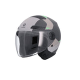  SHIRO HELMET KYOTO KALOS MATTE GRAY - SECURTEX MOTOR SL (t/a MaximoMoto)