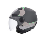  SHIRO HELMET KYOTO KALOS MATTE GRAY - SECURTEX MOTOR SL (t/a MaximoMoto)