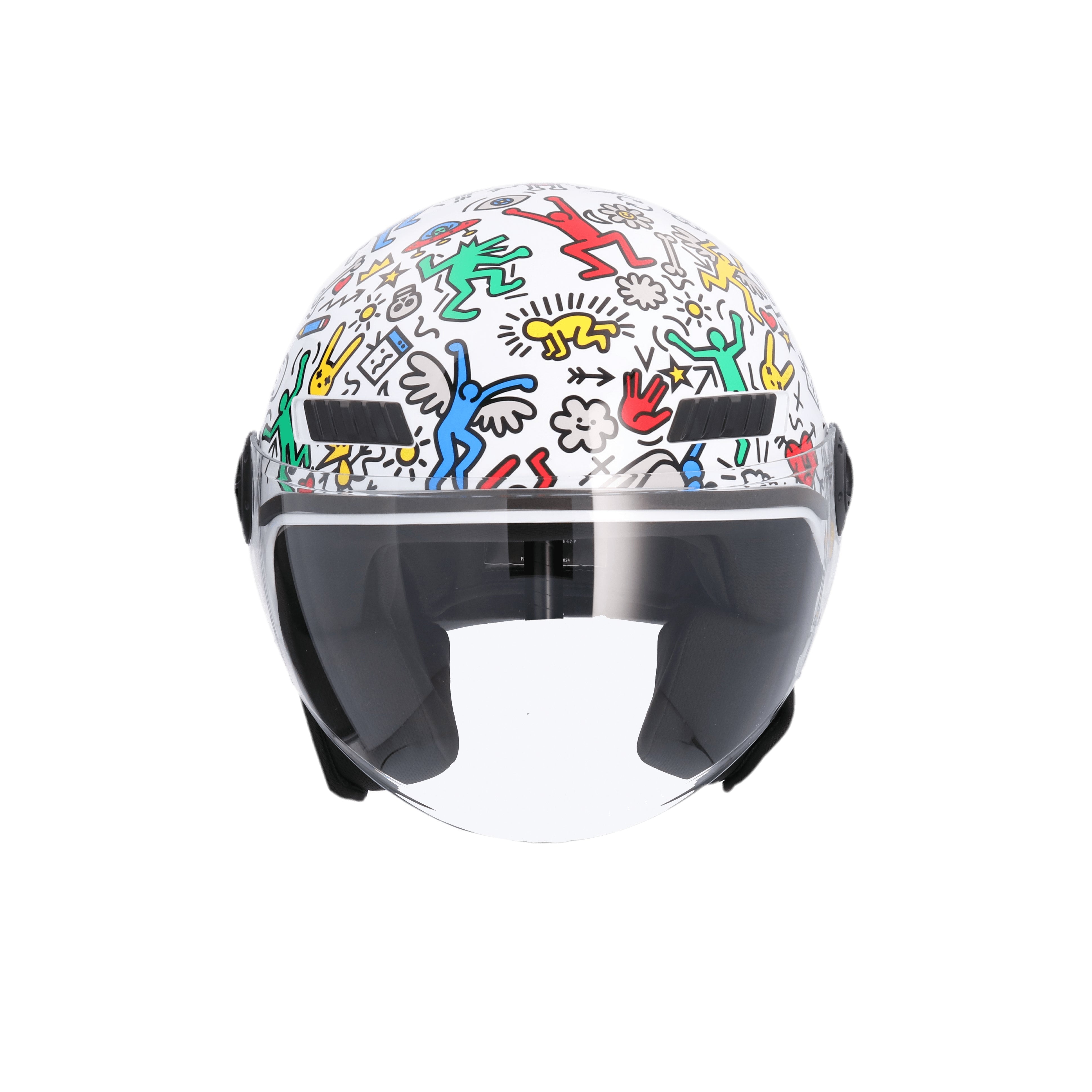  SHIRO HELMET KYOTO DOODLE LIVE MULTICOLOR - SECURTEX MOTOR SL (t/a MaximoMoto)