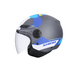  SHIRO HELMET KYOTO KALOS TITANIUM MATT BLUE - SECURTEX MOTOR SL (t/a MaximoMoto)