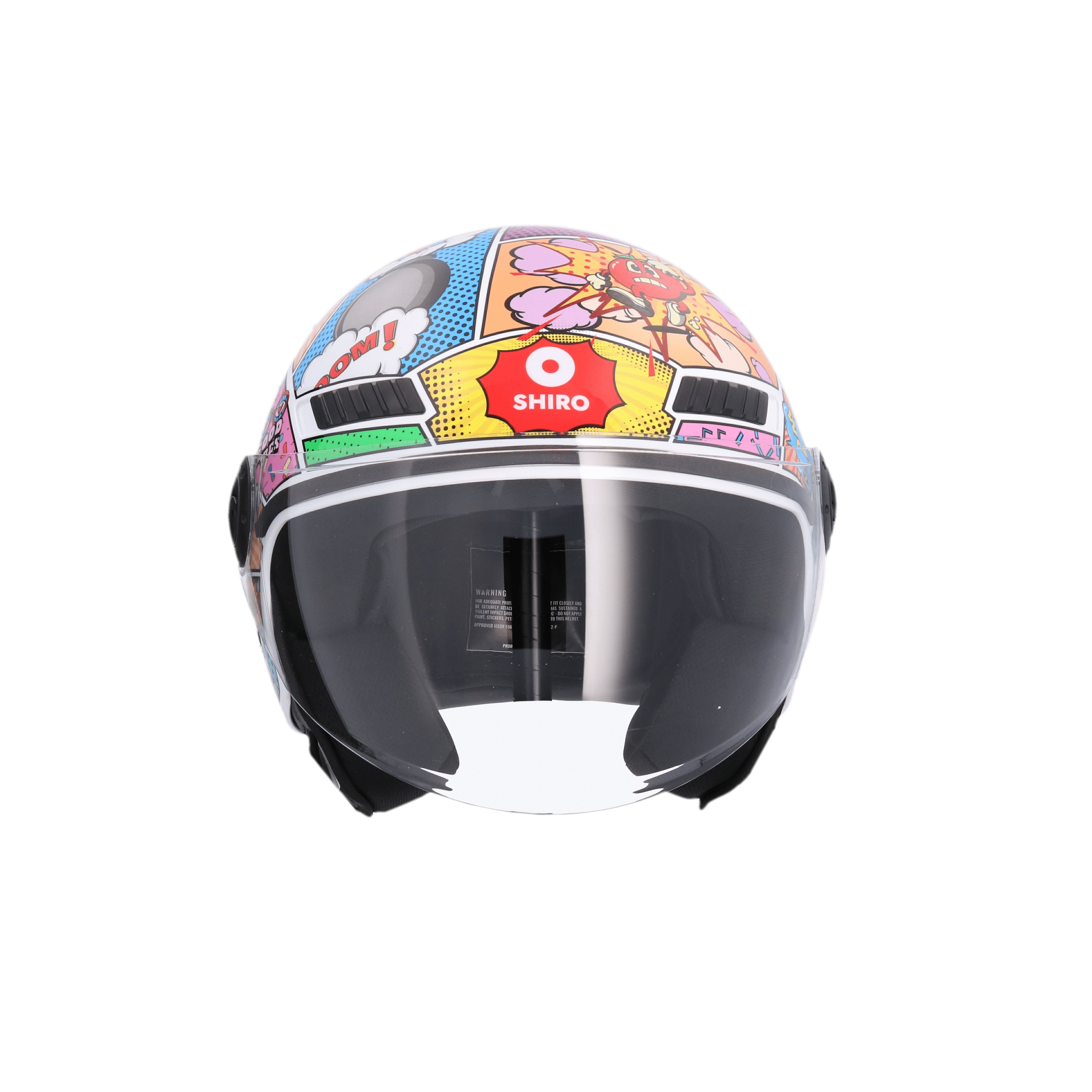  SHIRO HELMET KYOTO COMIC MULTICOLOR - SECURTEX MOTOR SL (t/a MaximoMoto)