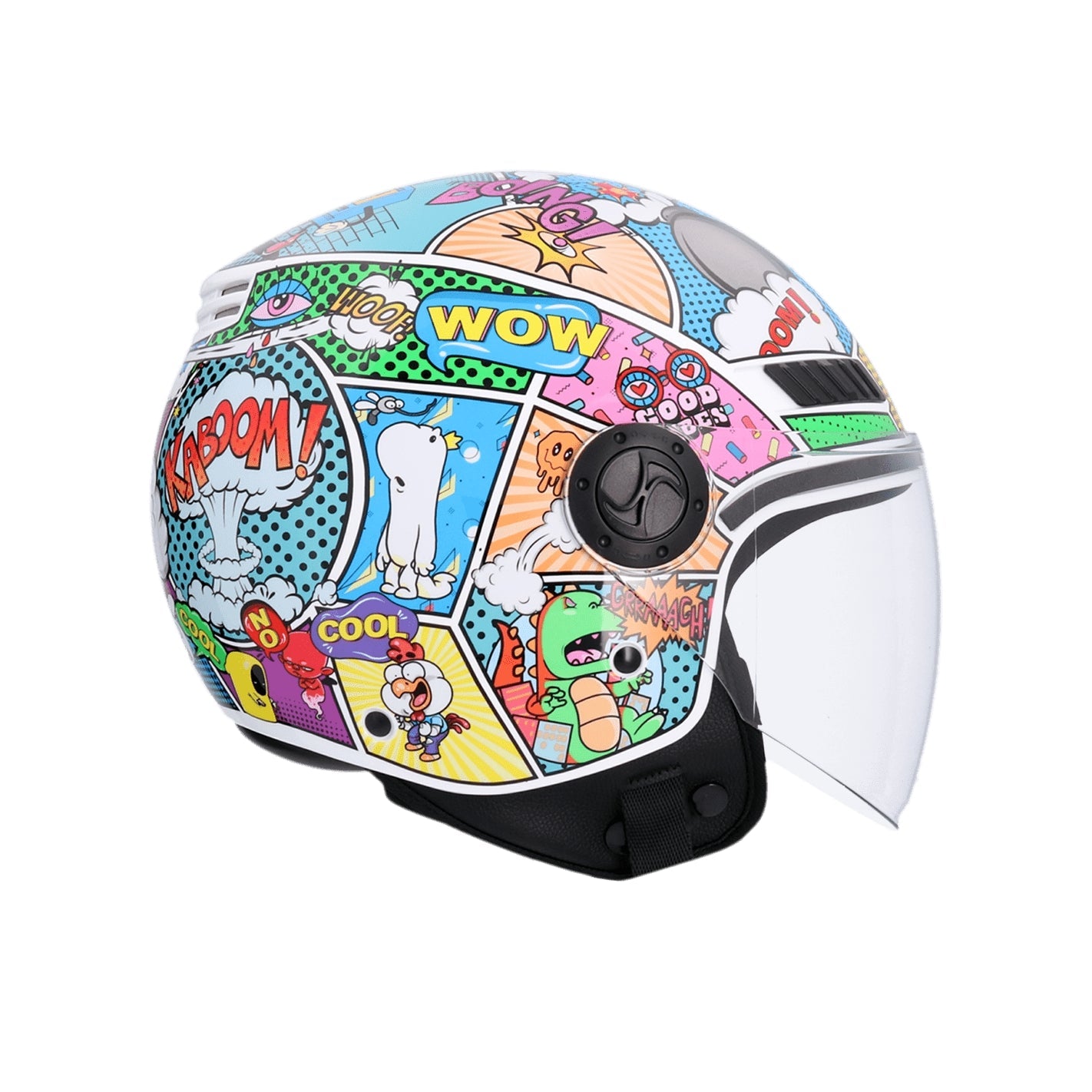  SHIRO HELMET KYOTO COMIC MULTICOLOR - SECURTEX MOTOR SL (t/a MaximoMoto)