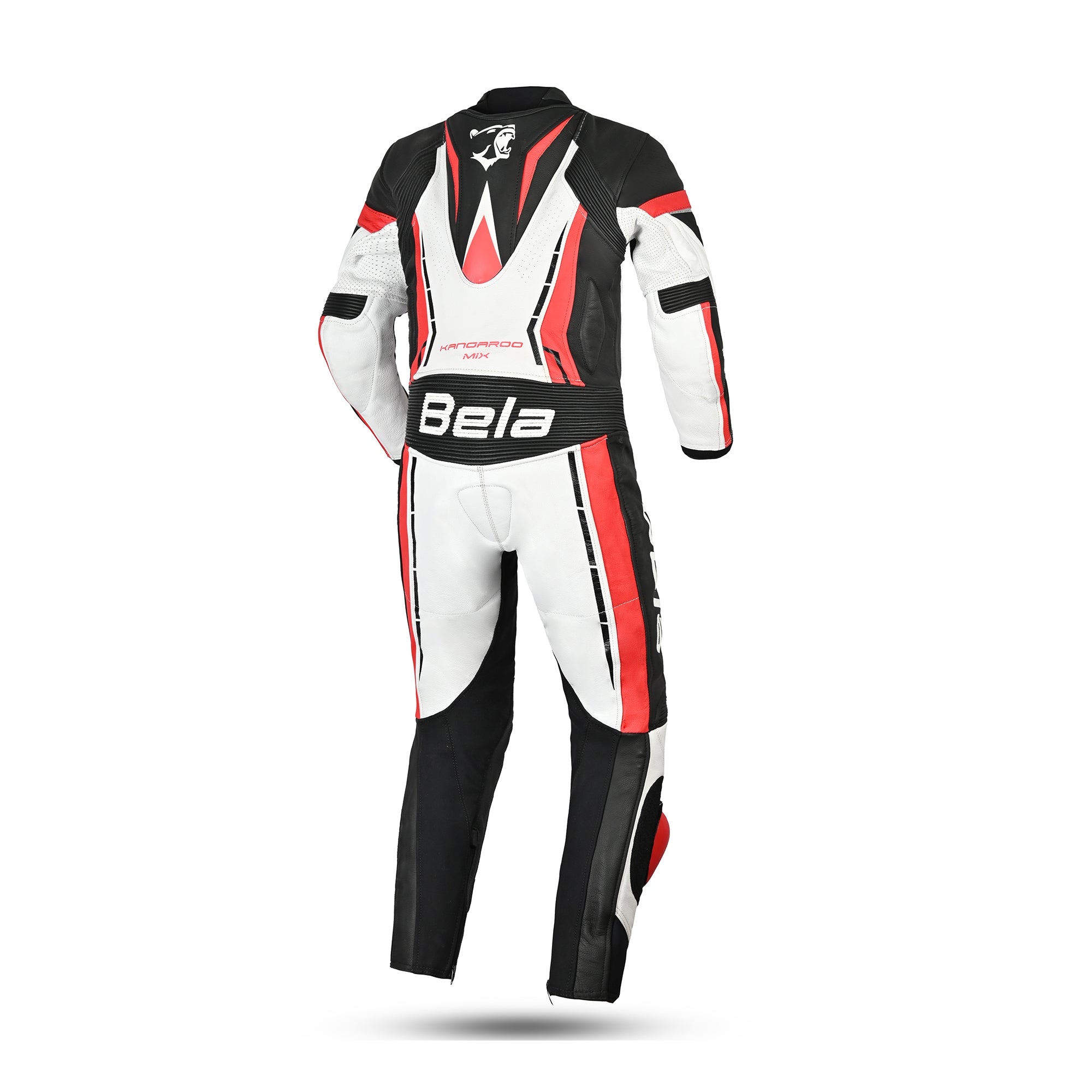  BELA-Rocket Kids 1 PC Suit White/Red - SECURTEX MOTOR SL (t/a MaximoMoto)
