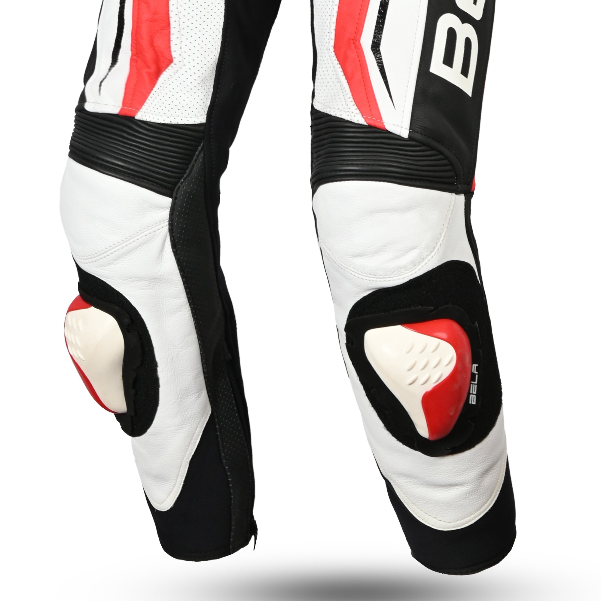  BELA-Rocket Kids 1 PC Suit White/Red - SECURTEX MOTOR SL (t/a MaximoMoto)