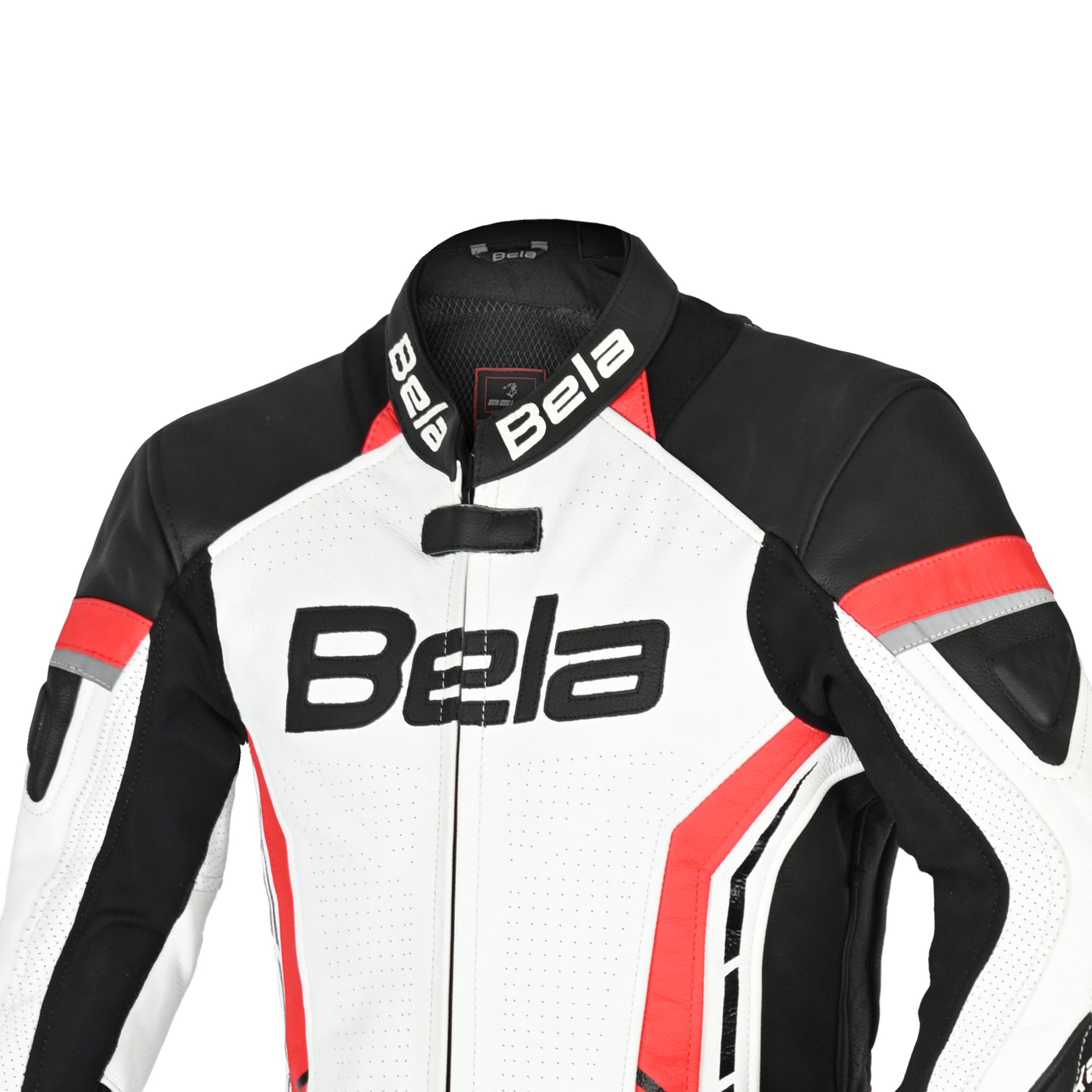  BELA-Rocket Kids 1 PC Suit White/Red - SECURTEX MOTOR SL (t/a MaximoMoto)