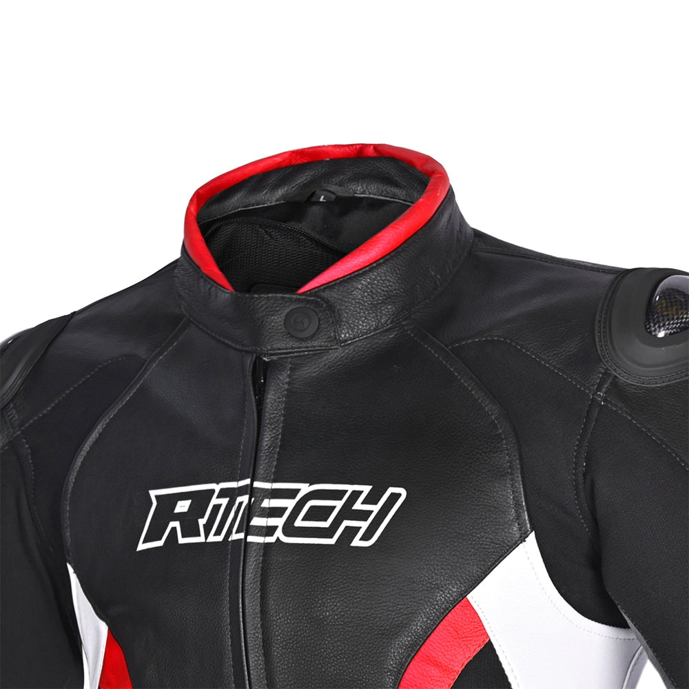  R-TECH - Tom Rider Lady Jacket Black/White/Red - SECURTEX MOTOR SL (t/a MaximoMoto)
