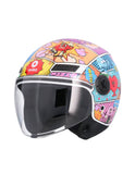  SHIRO HELMET KYOTO COMIC KIDS MULTICOLOR - SECURTEX MOTOR SL (t/a MaximoMoto)