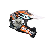  SHIRO DUNE IMPACT HELMET BLACK_FLUORESCENT ORANGE - SECURTEX MOTOR SL (t/a MaximoMoto)
