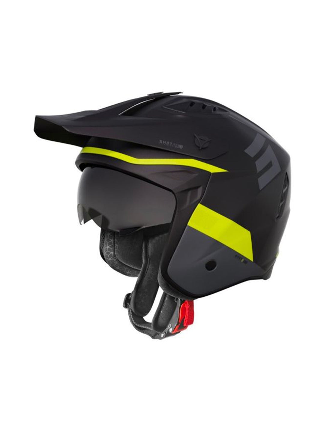  SHOT JUMP TRICKS HELMET BLACK_NEON_YELLOW_MATT XS - SECURTEX MOTOR SL (t/a MaximoMoto)
