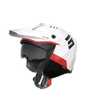  SHOT JUMP TRICKS HELMET WHITE_RED_GLOSSY XS - SECURTEX MOTOR SL (t/a MaximoMoto)