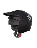 SHOT JUMP SOLID BLACK_MATT XS HELMET - SECURTEX MOTOR SL (t/a MaximoMoto)
