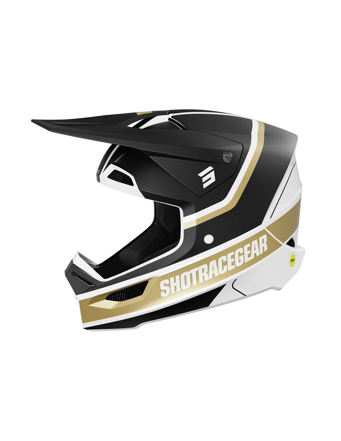  SHOT RACE MYTHIC BLACK_GOLD_MATT XS HELMET - SECURTEX MOTOR SL (t/a MaximoMoto)
