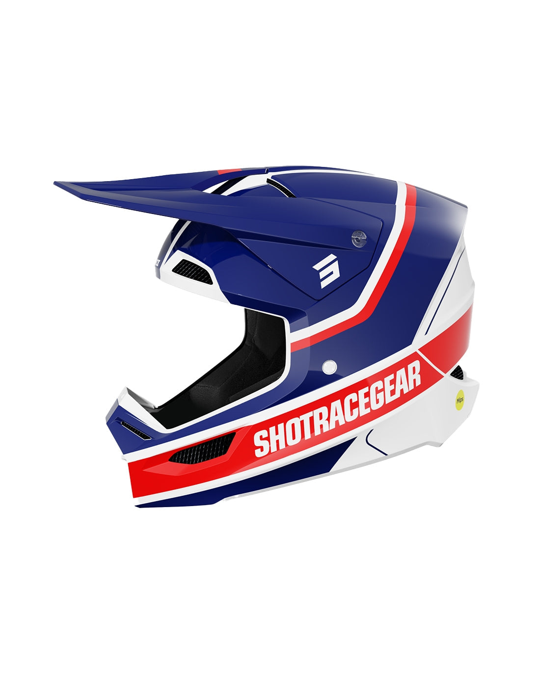  SHOT RACE MYTHIC BLUE_RED_GLOSSY XS HELMET - SECURTEX MOTOR SL (t/a MaximoMoto)