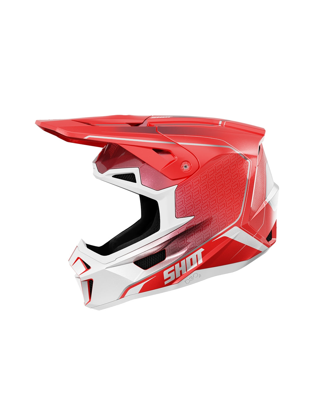  SHOT LITE CHALLENGER RED_PEARLY XS HELMET - SECURTEX MOTOR SL (t/a MaximoMoto)