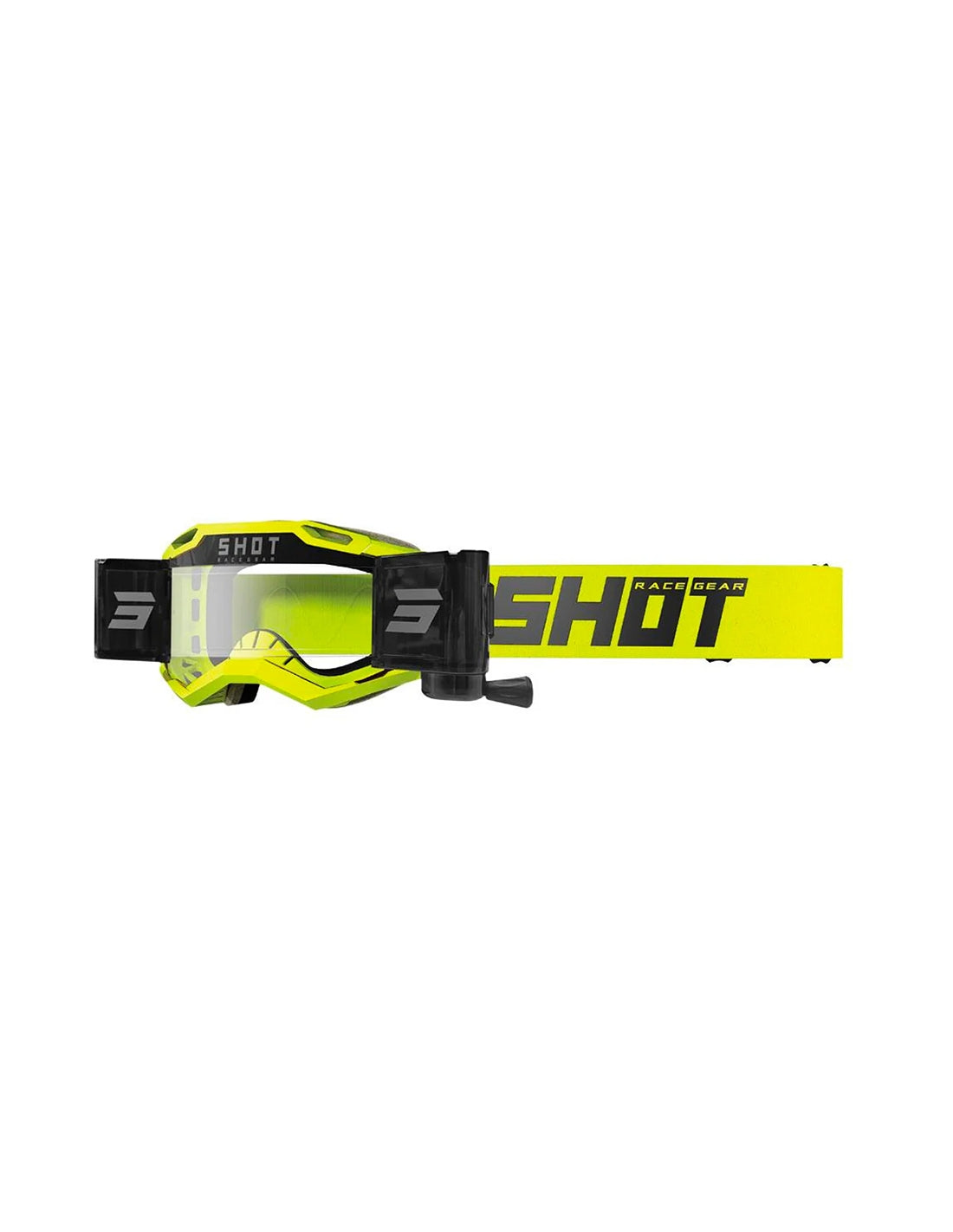 IRIS 2.0 ROLL-OFF GLASSES SOLID_NEON_YELLOW_GLOSSY - SECURTEX MOTOR SL (t/a MaximoMoto)