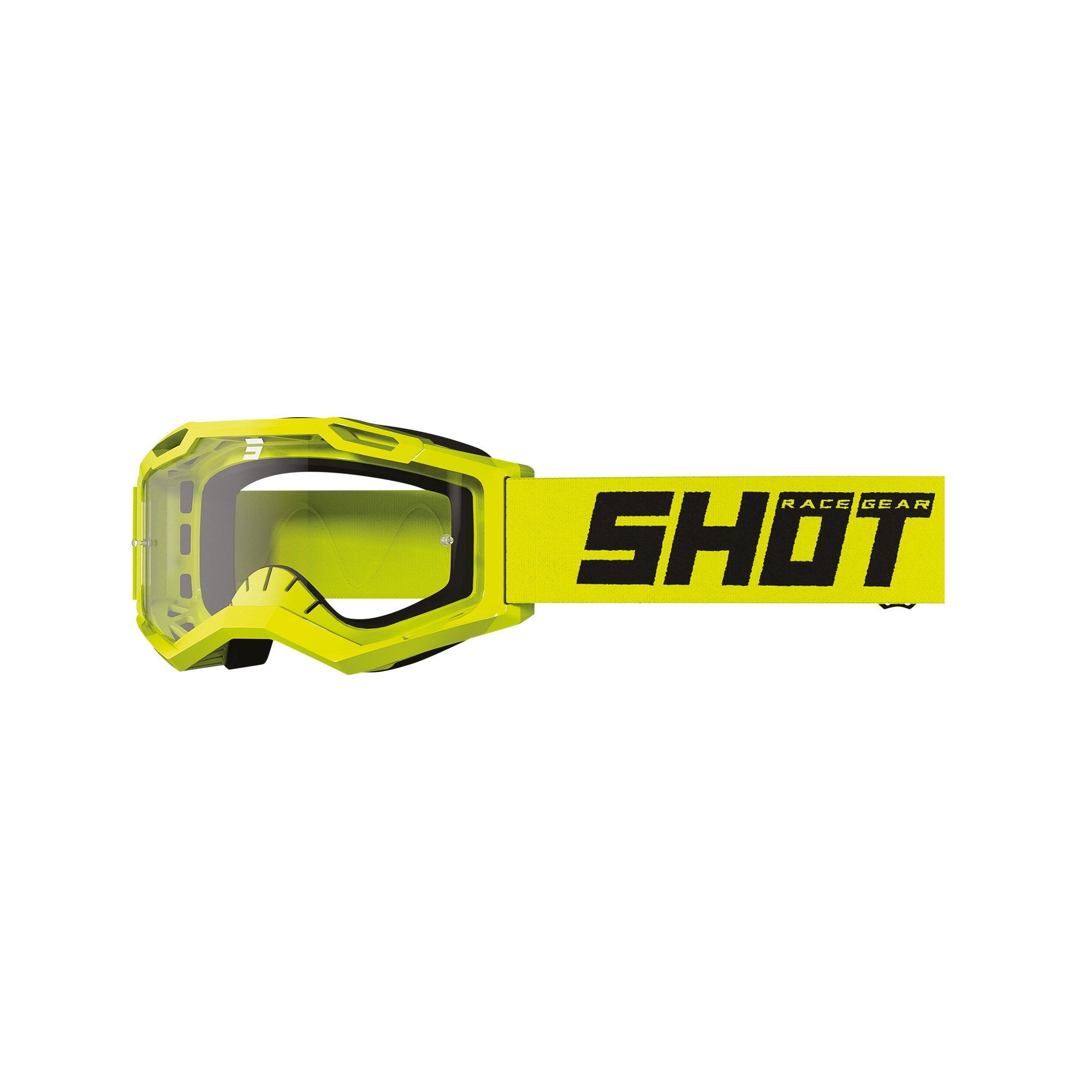  ASSAULT 2.0 SOLID NEON_YELLOW_GLOSSY GLASSES - SECURTEX MOTOR SL (t/a MaximoMoto)