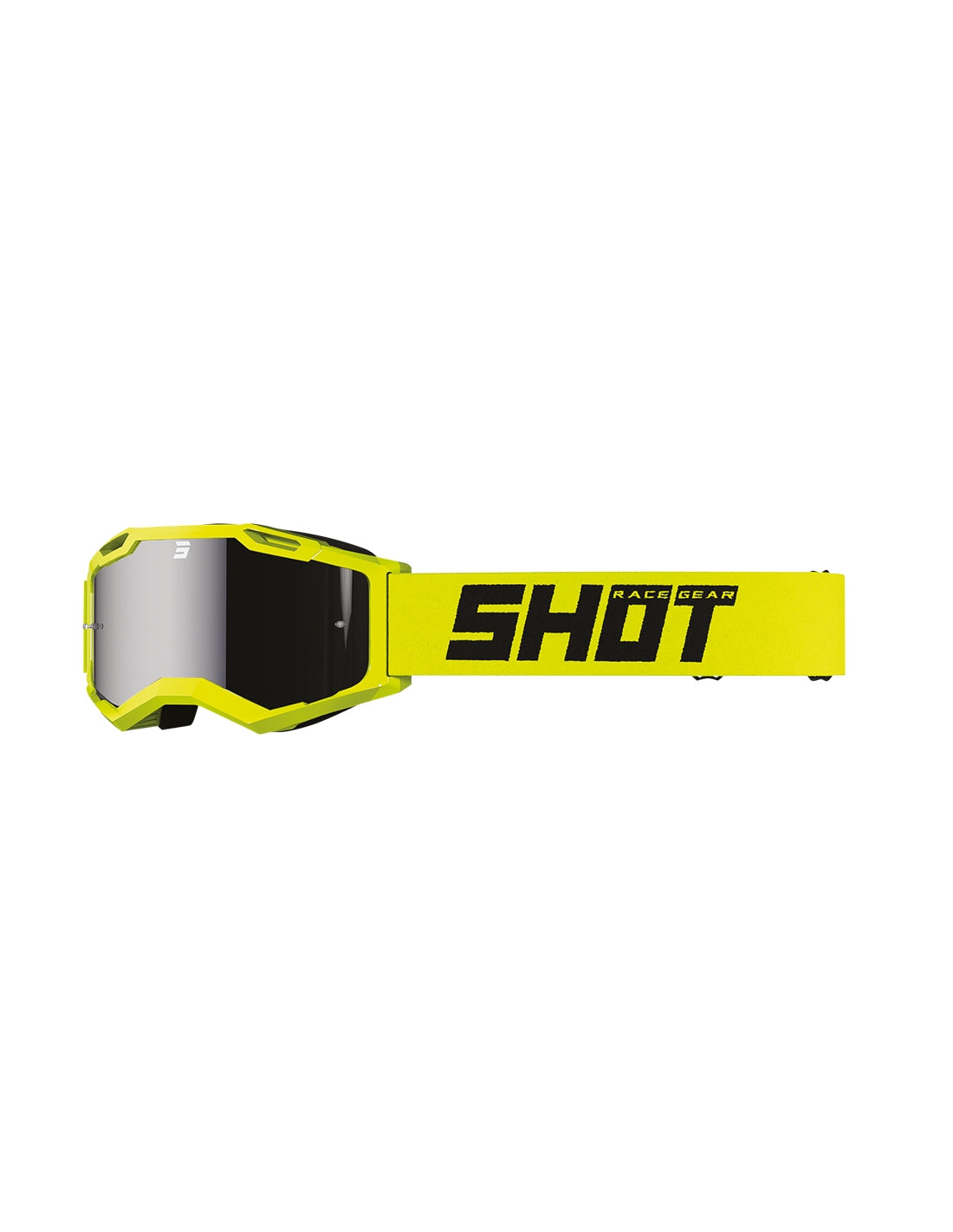  ASSAULT 2.0 SOLID IRIDIUM_NEON_YELLOW_GLOSSY GLASSES - SECURTEX MOTOR SL (t/a MaximoMoto)