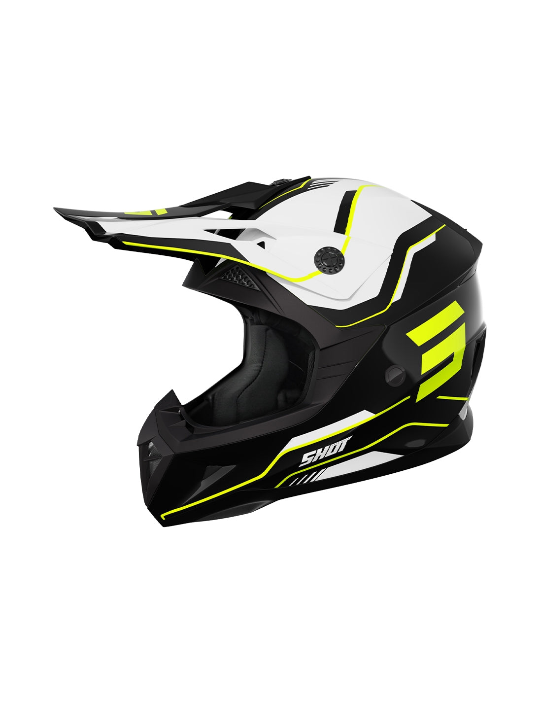  SHOT PULSE KID SOLID BLACK_2.0_MATT YS HELMET - SECURTEX MOTOR SL (t/a MaximoMoto)